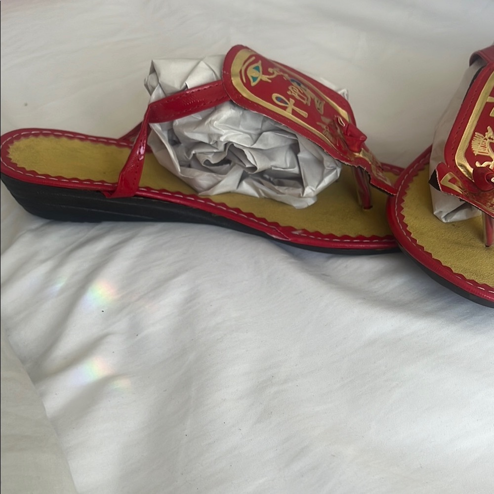 Red Sandals - Picture 8 of 8